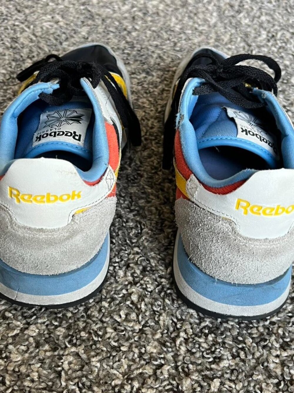 Reebok Classic Multicolored Sneakers Mens 8 Retro Lifting CrossFit Gym Shoes - Picture 5 of 6